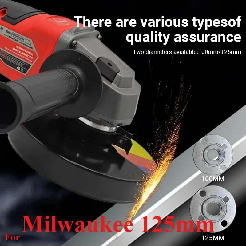 For Milwaukee 125mm Braking Brushless Angle Grinder M14 Cordless Polishing 3 Gears Variable Speed Cutting Power Tools Batteries
For Milwaukee 125mm Braking Brushless Angle Grinder M14 Cordless Polishing 3 Gears Variable Speed Cutting Power Tools Batteries