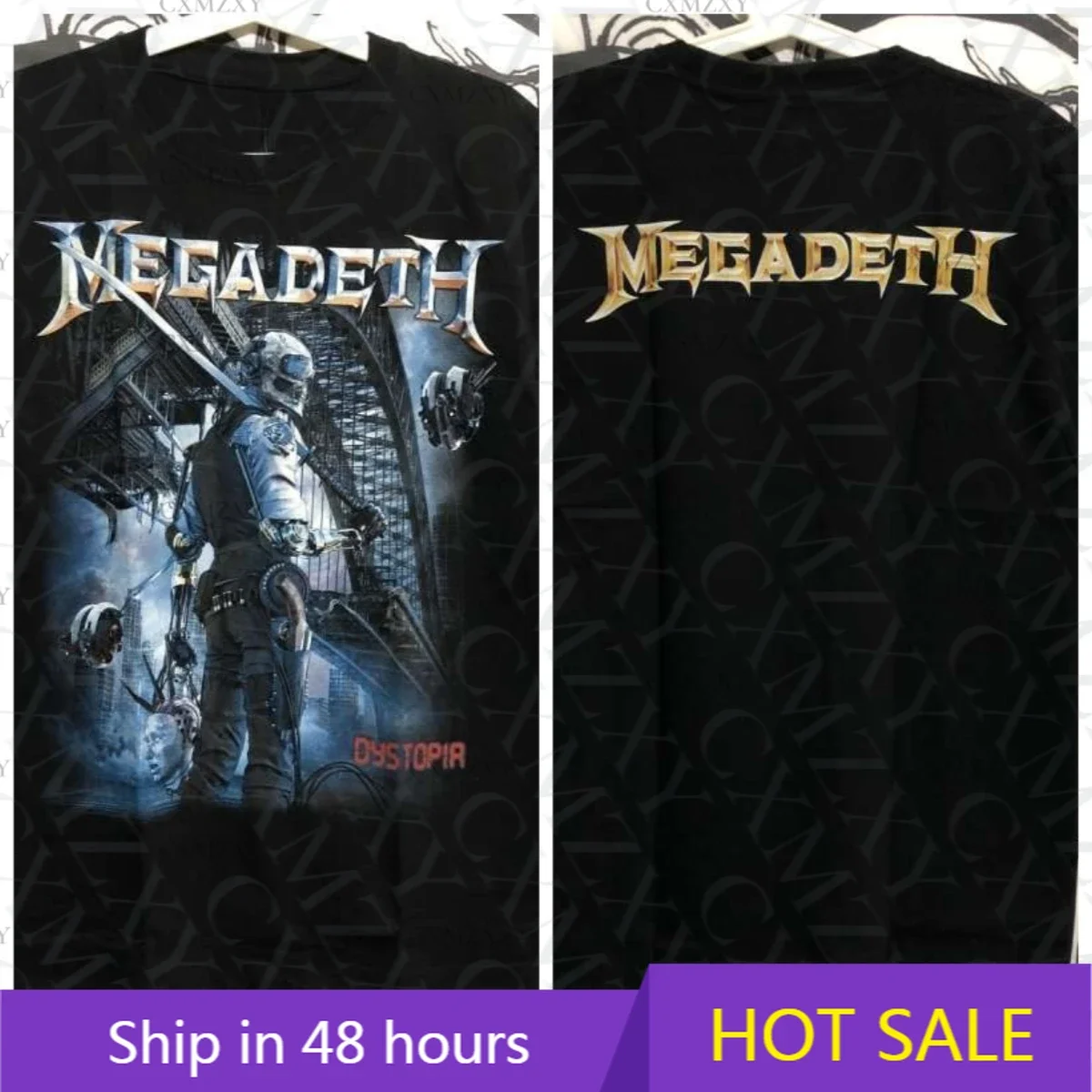 Megadeths Band Thailand Imported European and American Torrent Metal Rock Cotton Men's Summer Casual Sports Short Sleeve T-Shirt
Megadeths Band Thailand Imported European and American Torrent Metal Rock Cotton Men's Summer Casual Sports Short Sleeve T-Shirt