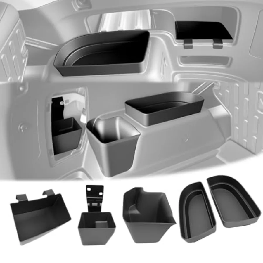 Trunk Organizer for 2010-2024 Toyota 4Runner 5-Seat Second Row Storage Box No-Drill Compatible with Accessories Hetero+Hidden+H
Trunk Organizer for 2010-2024 Toyota 4Runner 5-Seat Second Row Storage Box No-Drill Compatible with Accessories Hetero+Hidden+H