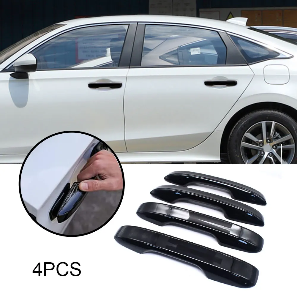 For Honda Civic 11th Gen 2022 2023 2024 Car Carbon Fiber Style Exterior Door Handle Moulding Cover Trim w/Keyless Entry Decor
For Honda Civic 11th Gen 2022 2023 2024 Car Carbon Fiber Style Exterior Door Handle Moulding Cover Trim w/Keyless Entry Decor
