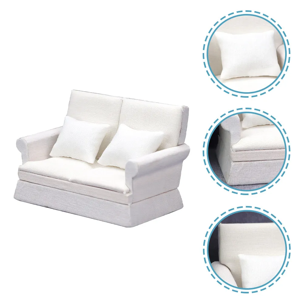 Mini Double Sofa Well Designed Miniature Household Furniture for Kids DIY Miniature Living Room Sofa Decoration Ornament
Mini Double Sofa Well Designed Miniature Household Furniture for Kids DIY Miniature Living Room Sofa Decoration Ornament