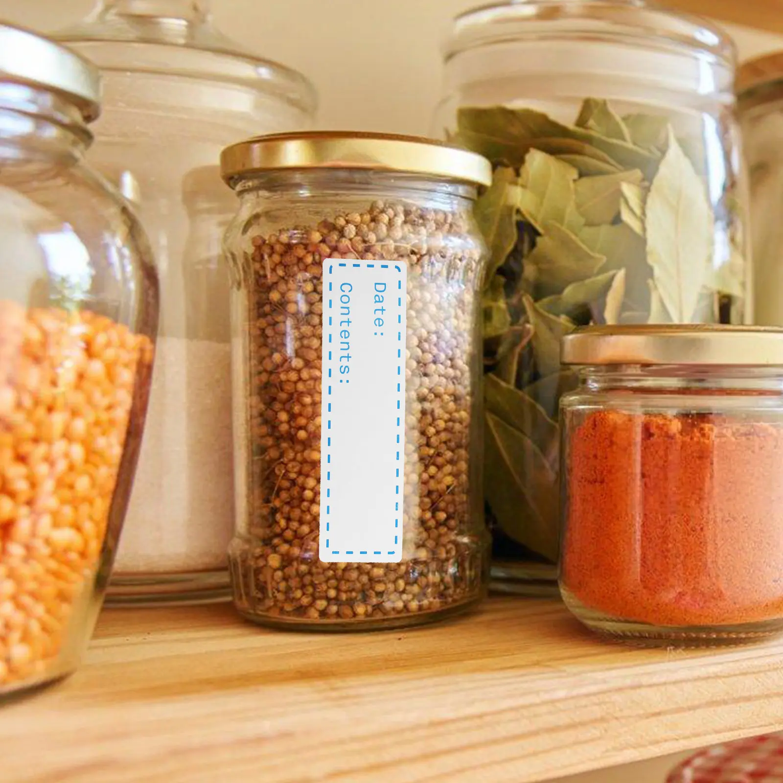 3 Rolls Removable Food Storage Jar Labels Freezer Adhesive Labels Stickers Write on with Ballpoint Gel Pens Organize Kitchen
3 Rolls Removable Food Storage Jar Labels Freezer Adhesive Labels Stickers Write on with Ballpoint Gel Pens Organize Kitchen