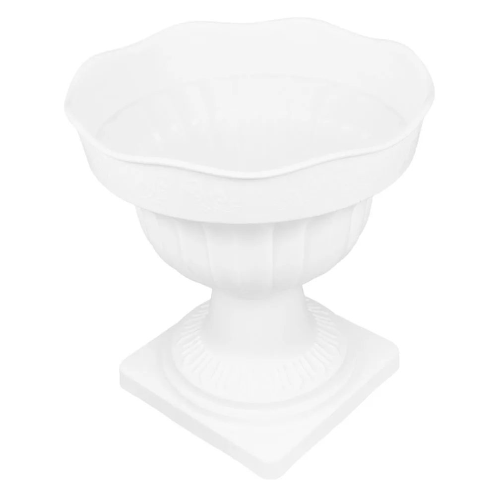 Plastic Roman Flowerpot Vintage Style Elegant Wedding Decorative Plant Holder Urn Vase for Indoor Outdoor Floral Arrangement
Plastic Roman Flowerpot Vintage Style Elegant Wedding Decorative Plant Holder Urn Vase for Indoor Outdoor Floral Arrangement