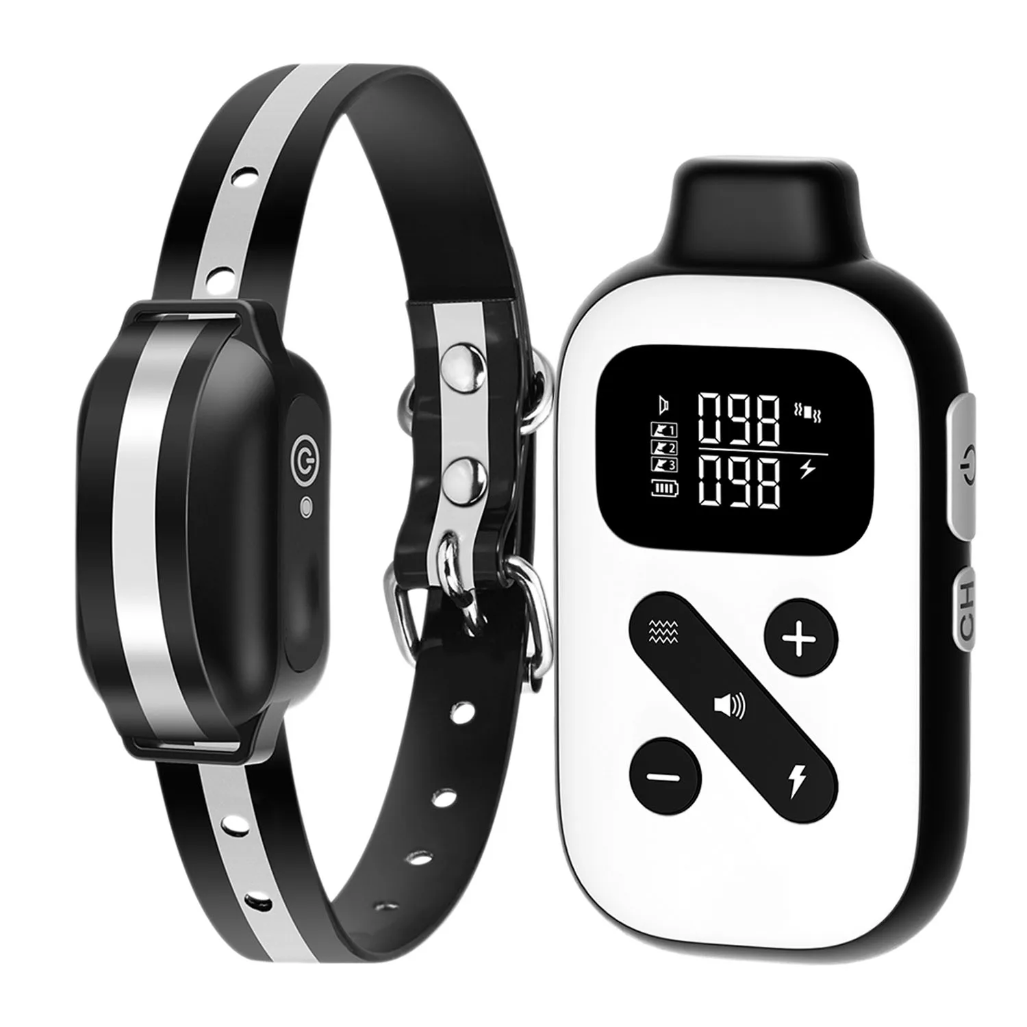 Training Modes Beep Vibration and Shock up to 3300 ft Remote Dog Training Collar Shock Collar with Remote
Training Modes Beep Vibration and Shock up to 3300 ft Remote Dog Training Collar Shock Collar with Remote