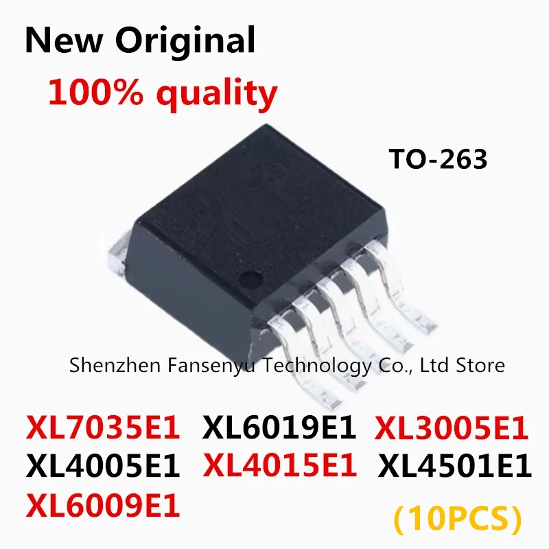 (10piece)100% New Original XL3005E1 XL4005E1 XL4015E1 XL4501E1 XL6009E1 XL6019E1 XL7035E1 TO-263 IC Chip Stock Wholesale
(10piece)100% New Original XL3005E1 XL4005E1 XL4015E1 XL4501E1 XL6009E1 XL6019E1 XL7035E1 TO-263 IC Chip Stock Wholesale
