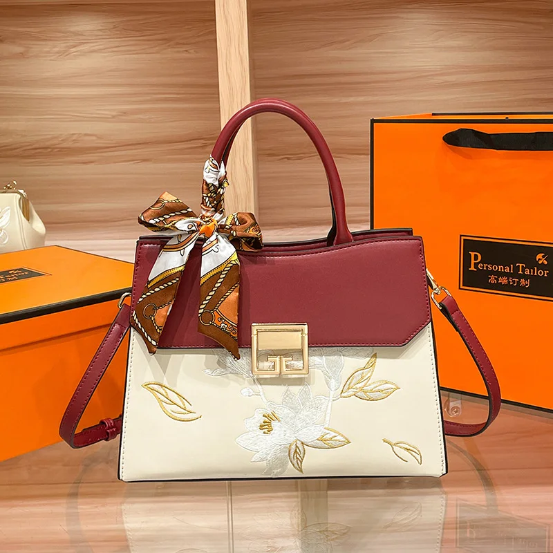 Elegant mother Embroidered Women's Bag Fashion Crossbody bags Style Versatile Large Capacity Shoulder Handbag Designer Bag 7
Elegant mother Embroidered Women's Bag Fashion Crossbody bags Style Versatile Large Capacity Shoulder Handbag Designer Bag 7
