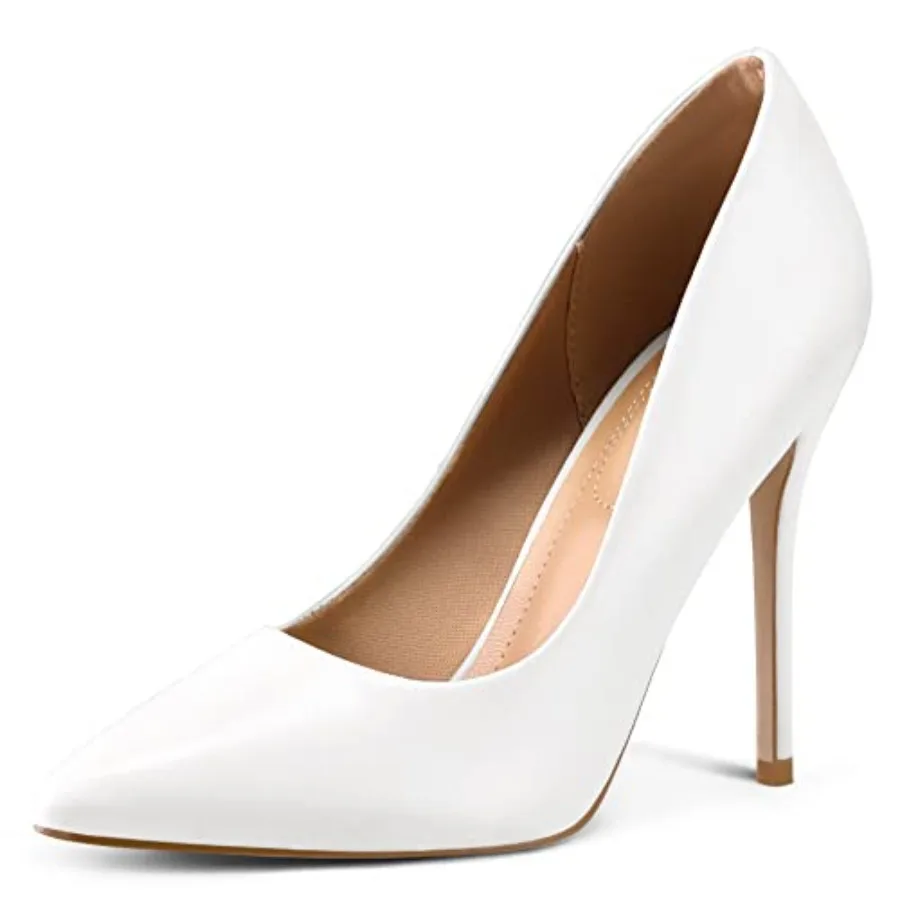 Women's High Heels Pumps Closed Pointed Toe Stiletto 4IN Heels Dress Wedding Shoes
Women's High Heels Pumps Closed Pointed Toe Stiletto 4IN Heels Dress Wedding Shoes