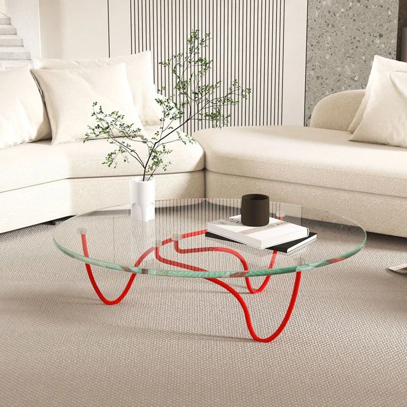 Transparent Simple Side Table Modern Metal Unique Premium Glass Coffee Tables Nordic Italian Slim Mesa Auxiliar Salon Furniture
Transparent Simple Side Table Modern Metal Unique Premium Glass Coffee Tables Nordic Italian Slim Mesa Auxiliar Salon Furniture