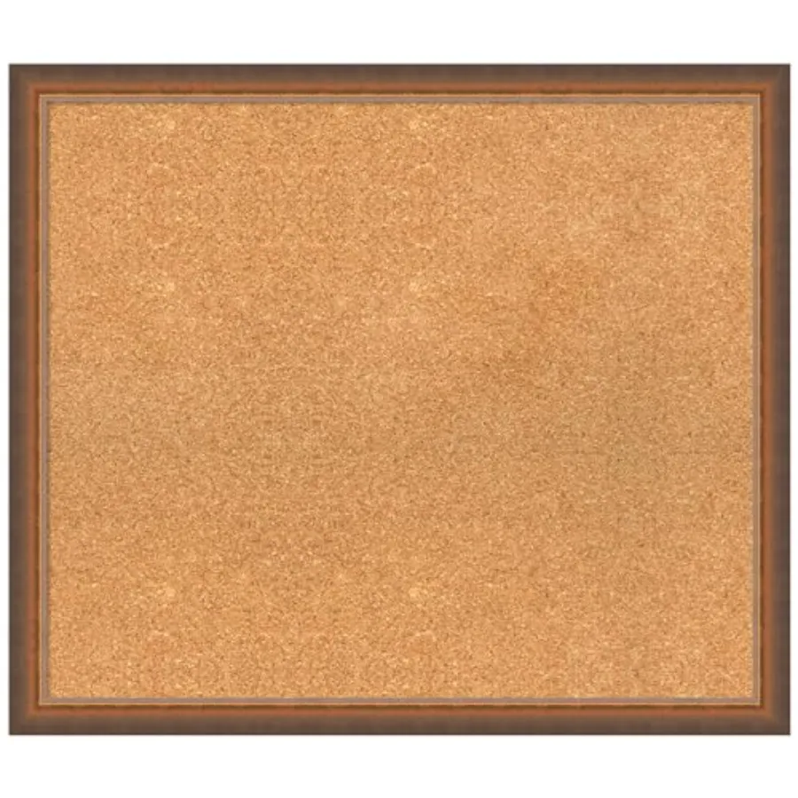 Natural Cork Board for Wall 24x28 Vision Board with Bronze Frame Medium Corkboard Office Decor for Home Organization Modern Cor
Natural Cork Board for Wall 24x28 Vision Board with Bronze Frame Medium Corkboard Office Decor for Home Organization Modern Cor