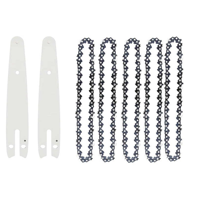 5PCS 6Inch Chainsaw Chain With Replacement Chainsaw Bar For Cordless Electric, Chainsaw Chain,
5PCS 6Inch Chainsaw Chain With Replacement Chainsaw Bar For Cordless Electric, Chainsaw Chain,