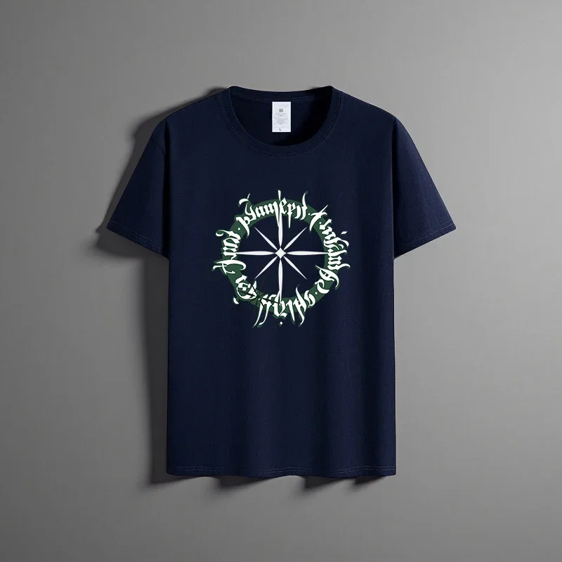 Summer new unisex versatile pure cotton T-shirt fashionable casual round neck top breathable loose fit print short sleeved shirt
Summer new unisex versatile pure cotton T-shirt fashionable casual round neck top breathable loose fit print short sleeved shirt