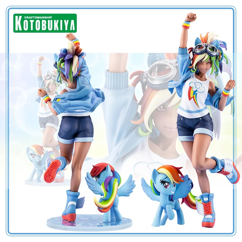 KOTOBUKIYA Original My Little Pony Rainbow Dash Bishoujo Statue My Little Pony Bishoujo Series 1/7 Anime Cartoon Action Figure
KOTOBUKIYA Original My Little Pony Rainbow Dash Bishoujo Statue My Little Pony Bishoujo Series 1/7 Anime Cartoon Action Figure