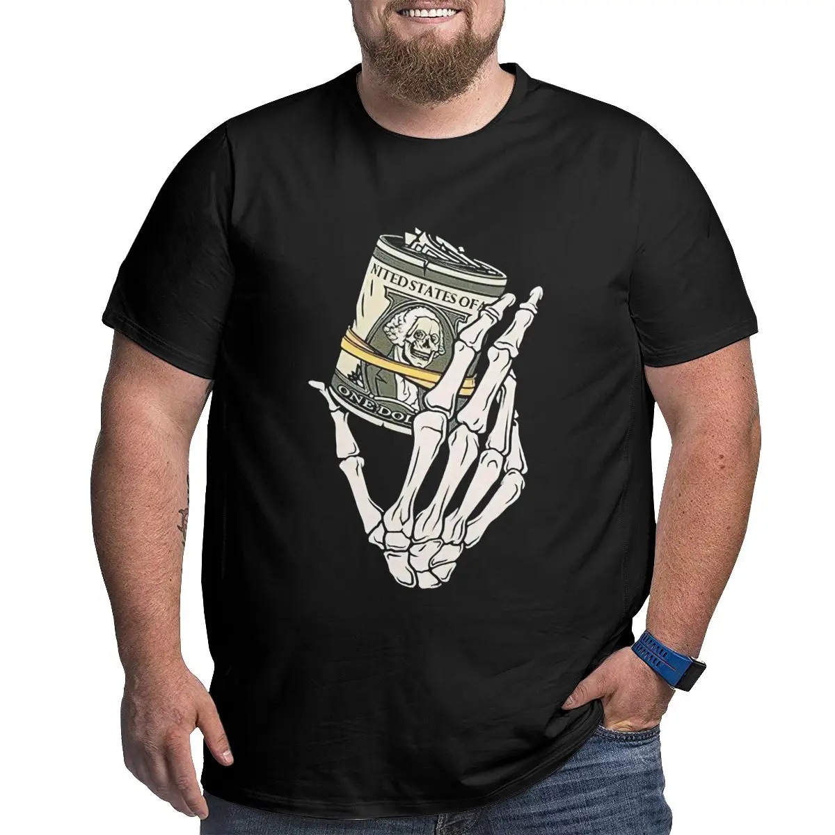 Funny Skeleton Graphic T Shirts Plus Size T-shirts for Big and Tall Man Cotton Short Sleeve Top Tees Oversize Novelty T-Shirt
Funny Skeleton Graphic T Shirts Plus Size T-shirts for Big and Tall Man Cotton Short Sleeve Top Tees Oversize Novelty T-Shirt