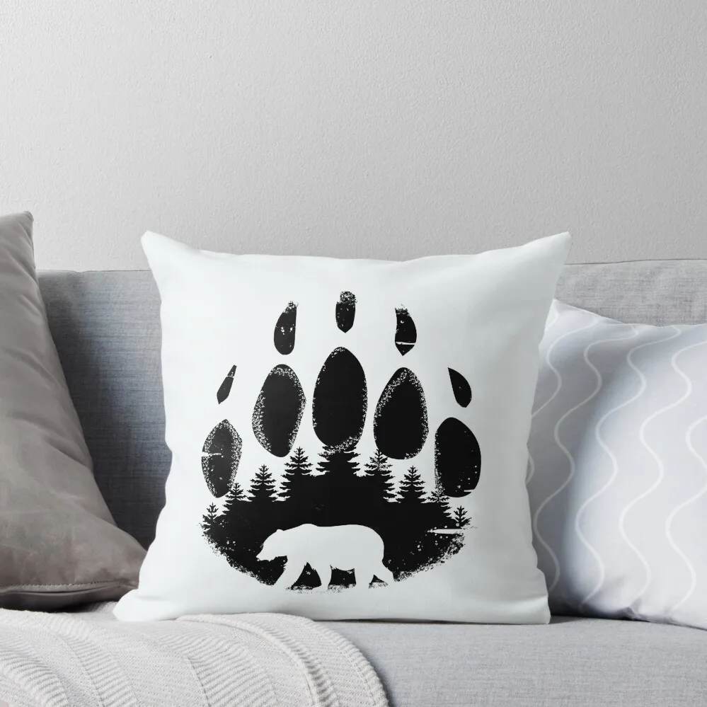 Black Bear Paw Print - Forest Landscape Throw Pillow autumn decoration Cushion Cover Luxury Custom Cushion pillow
Black Bear Paw Print - Forest Landscape Throw Pillow autumn decoration Cushion Cover Luxury Custom Cushion pillow