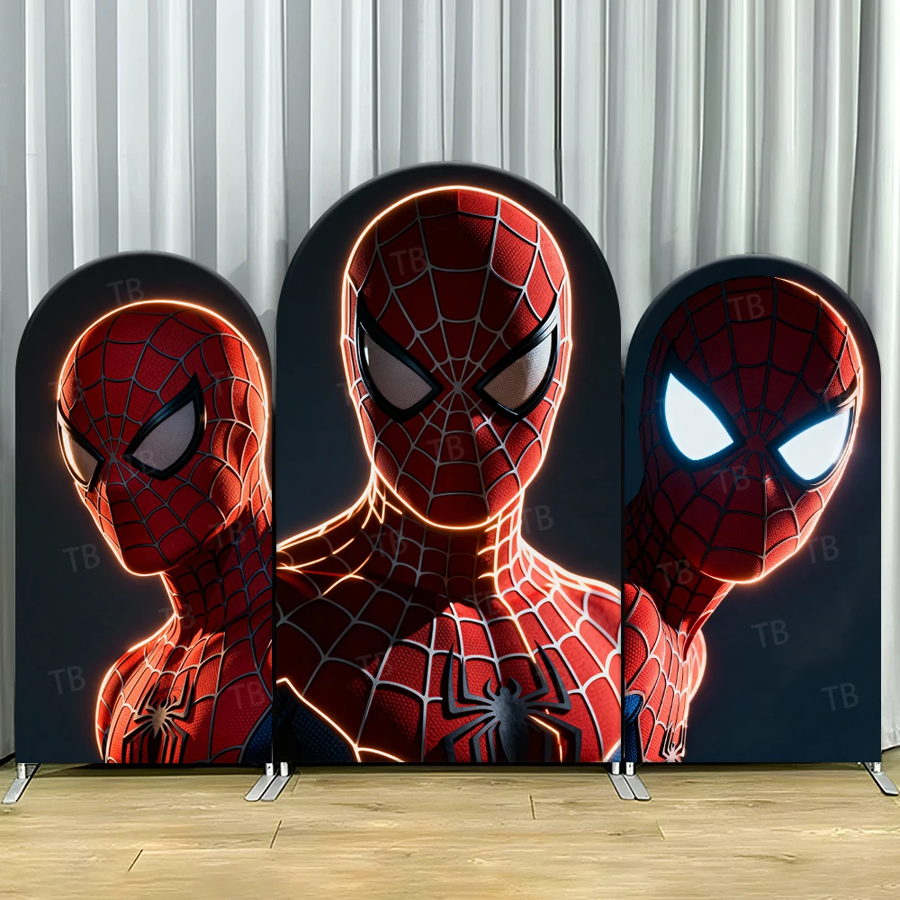 Spider-Man Neon Portrait Arch Backdrop Cover Cool Scene For Kids Birthday Party Dynamic Cartoon Theme Photo Booth Decor Prop
Spider-Man Neon Portrait Arch Backdrop Cover Cool Scene For Kids Birthday Party Dynamic Cartoon Theme Photo Booth Decor Prop