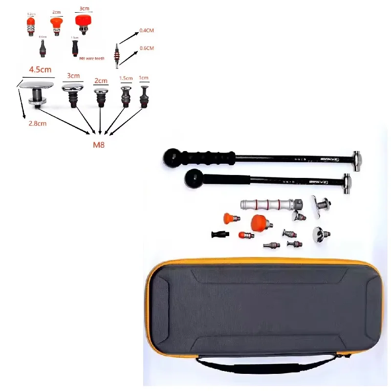 Car sheet metal dent repair titanium alloy hammer package body maintenance hammer leveling carbon fiber hammer
Car sheet metal dent repair titanium alloy hammer package body maintenance hammer leveling carbon fiber hammer