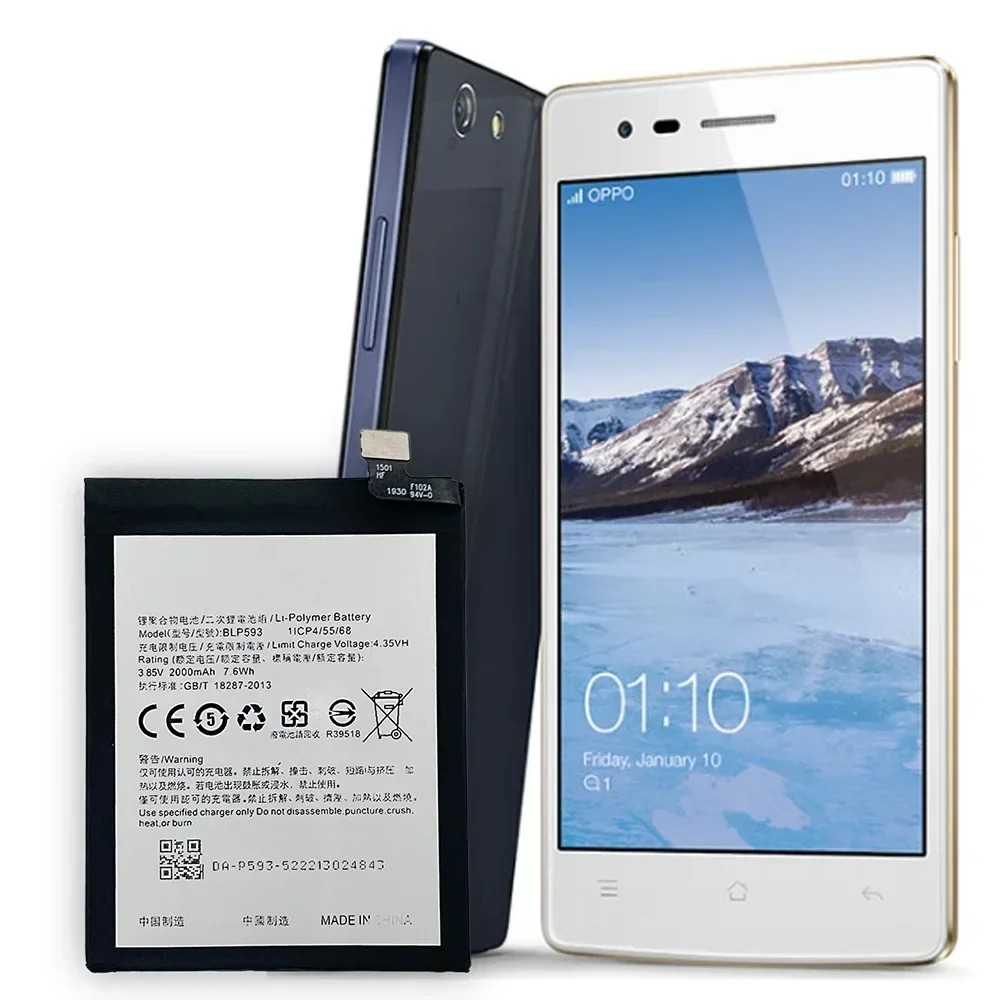 BLP593 High Quality Replacement Battery For OPPO Neo5 A31 R1201 A31 BLP-593 Mobile Phone Large Capacity Built-in Bateria
BLP593 High Quality Replacement Battery For OPPO Neo5 A31 R1201 A31 BLP-593 Mobile Phone Large Capacity Built-in Bateria
