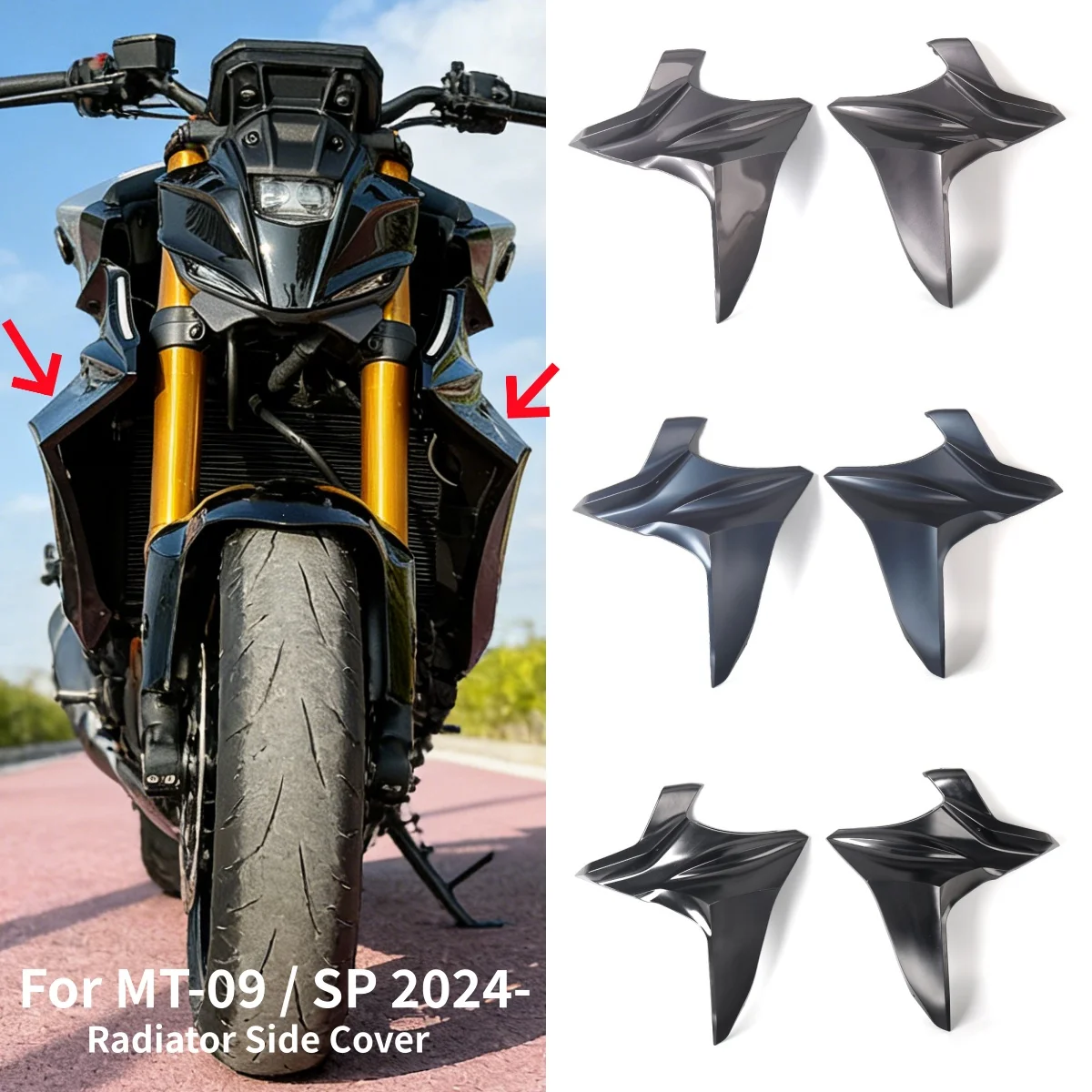 2024 2025 For Yamaha MT 09 MT-09 mt09 MT09 SP Motorcycle Side Panels Guard Fairing Radiator Cover Protector Wind Air Deflector
2024 2025 For Yamaha MT 09 MT-09 mt09 MT09 SP Motorcycle Side Panels Guard Fairing Radiator Cover Protector Wind Air Deflector