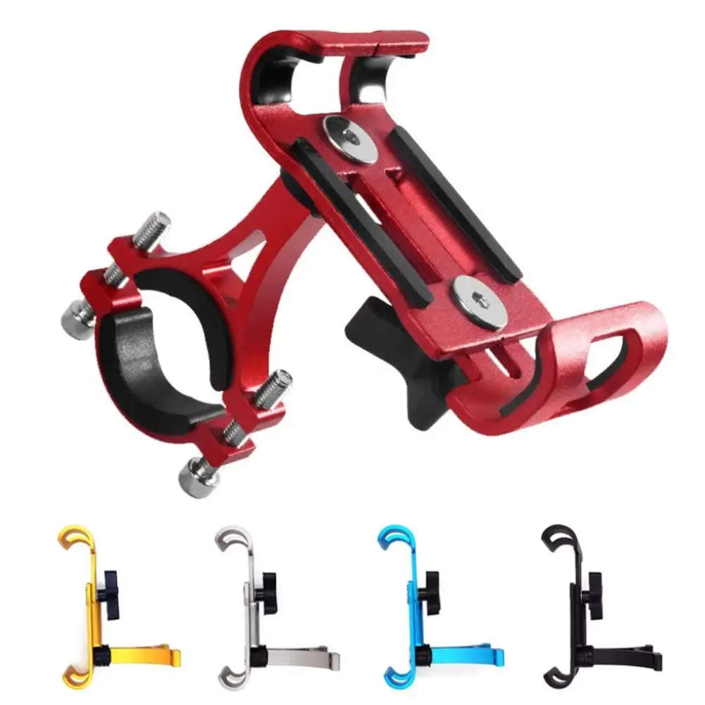 Motorcycle Bicycle Phone Holder Aluminum Alloy Anti-slip Bracket GPS Clip Universal Rotating Phone Stand For All Smartphones
Motorcycle Bicycle Phone Holder Aluminum Alloy Anti-slip Bracket GPS Clip Universal Rotating Phone Stand For All Smartphones