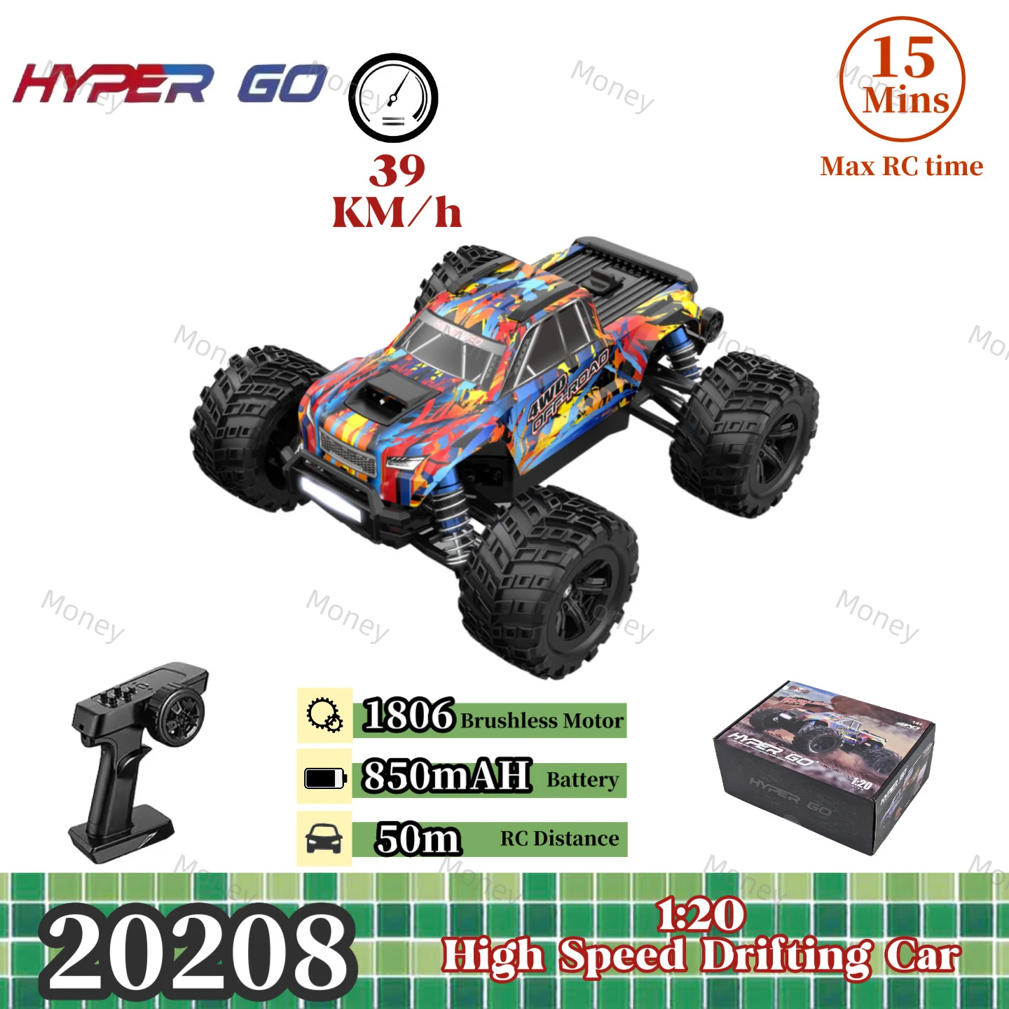 1:20 MJX Hyper Go 20208 4WD гоночный автомобиль 1806 бесщеточный двигатель профессиональный дрейфующий автомобиль 39 км/ч высокоскоростная игрушка с дистанционным управлением
1:20 MJX Hyper Go 20208 4WD гоночный автомобиль 1806 бесщеточный двигатель профессиональный дрейфующий автомобиль 39 км/ч высокоскоростная игрушка с дистанционным управлением