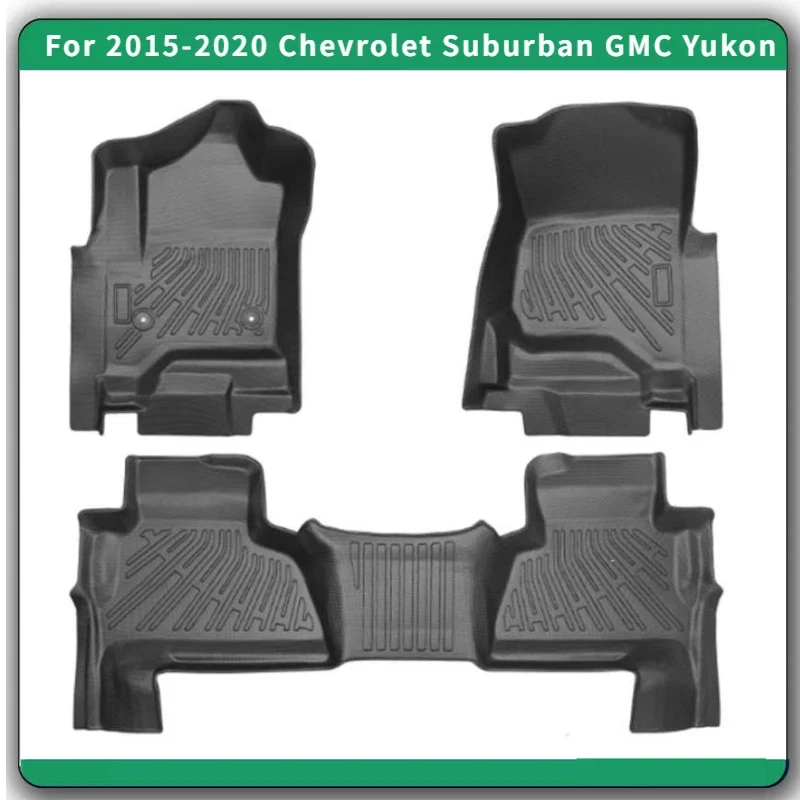 For Chevrolet Suburban Gmc Yukon 2015-2020 All-Weather Floor Mat Pad Set Of Silicone Floor Mats For Car Interiors
For Chevrolet Suburban Gmc Yukon 2015-2020 All-Weather Floor Mat Pad Set Of Silicone Floor Mats For Car Interiors