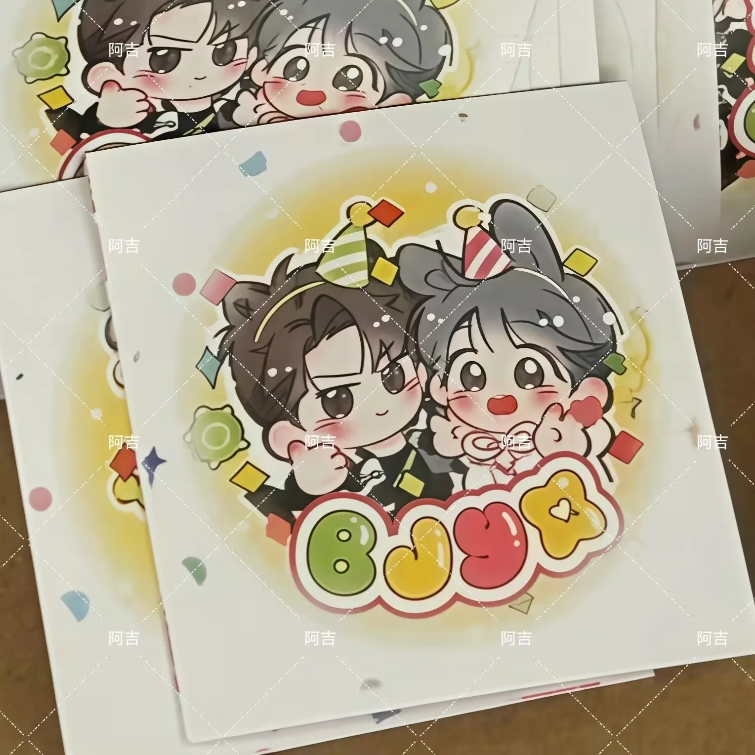 Милые наклейки с героями мультфильмов Ван Ибо Сяо Чжань для вечеринок по случаю дня рождения, милое украшение-планировщик, универсальный дизайн рабочего стола
Милые наклейки с героями мультфильмов Ван Ибо Сяо Чжань для вечеринок по случаю дня рождения, милое украшение-планировщик, универсальный дизайн рабочего стола