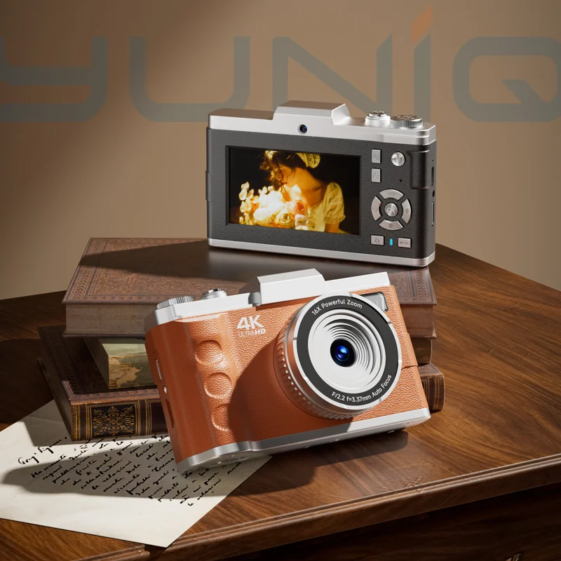 NEW Yuniq Kids 4K HD Digital Camera M11 with 3.0\" Screen 16X Zoom Ultra Clear Dual Recording Retro Trend Built-in Flash
NEW Yuniq Kids 4K HD Digital Camera M11 with 3.0\" Screen 16X Zoom Ultra Clear Dual Recording Retro Trend Built-in Flash