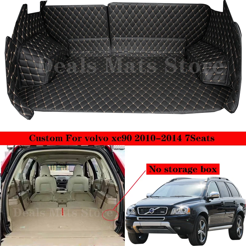 Автомобильные коврики для багажника Volvo Xc90 2010-2014, семи сидений, водонепроницаемые, кожаные, с полным покрытием, пользовательские детали интерьера, автомобильные аксессуары
Автомобильные коврики для багажника Volvo Xc90 2010-2014, семи сидений, водонепроницаемые, кожаные, с полным покрытием, пользовательские детали интерьера, автомобильные аксессуары