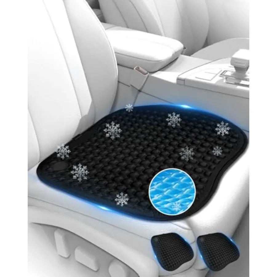 Cooling Ice Car Seat Cushion for Long Driving, Super Cold Car Cushion, Gel Seat Cushion Keep Cool for Long Car Rides
Cooling Ice Car Seat Cushion for Long Driving, Super Cold Car Cushion, Gel Seat Cushion Keep Cool for Long Car Rides