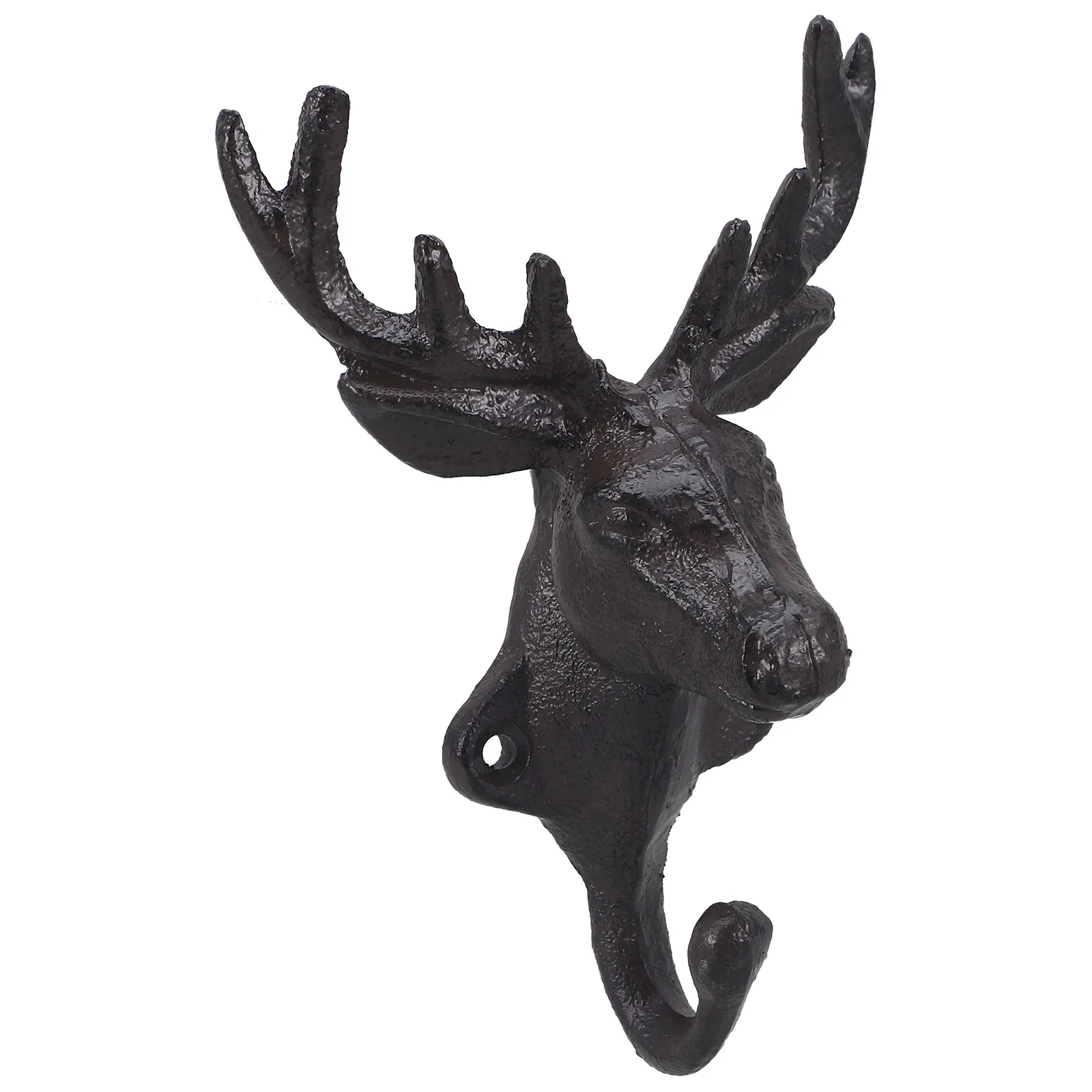 Retro Iron Deer Head Hooks Wall Hanger Towel Key Bedroom Bathroom Living Room Hook Strong Capacity Easy Install Multi-functional
Retro Iron Deer Head Hooks Wall Hanger Towel Key Bedroom Bathroom Living Room Hook Strong Capacity Easy Install Multi-functional