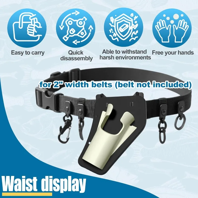Best Sellers Fishing Rod Waist Holster Hands-Free Slide-In Design Durable Quick Access Compartments Fly Bank f3463-LJX
Best Sellers Fishing Rod Waist Holster Hands-Free Slide-In Design Durable Quick Access Compartments Fly Bank f3463-LJX