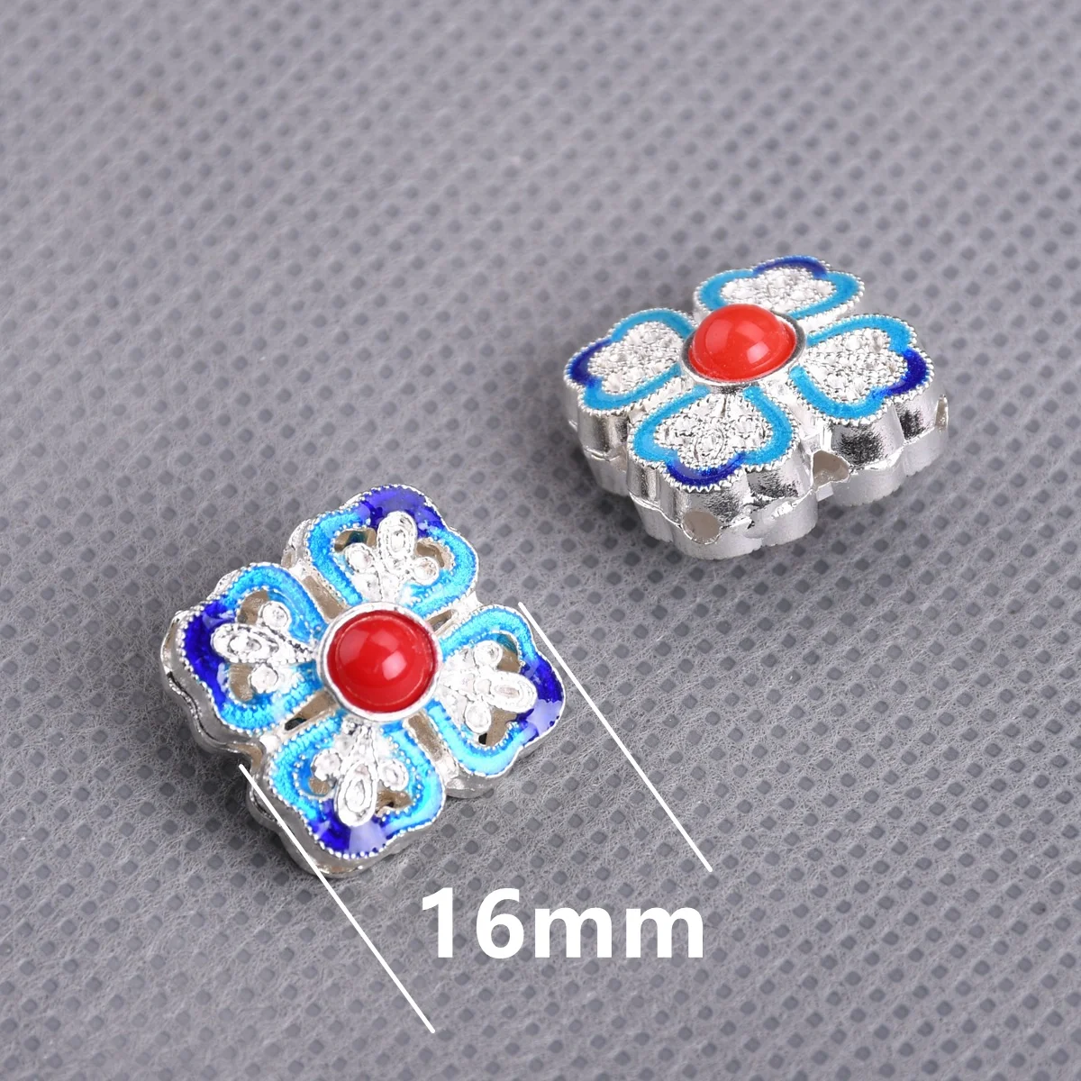 Enamel Flower Shape 2pcs 15mm~18mm Brass Metal Loose Craft Beads For Jewelry Making DIY Findings
Enamel Flower Shape 2pcs 15mm~18mm Brass Metal Loose Craft Beads For Jewelry Making DIY Findings