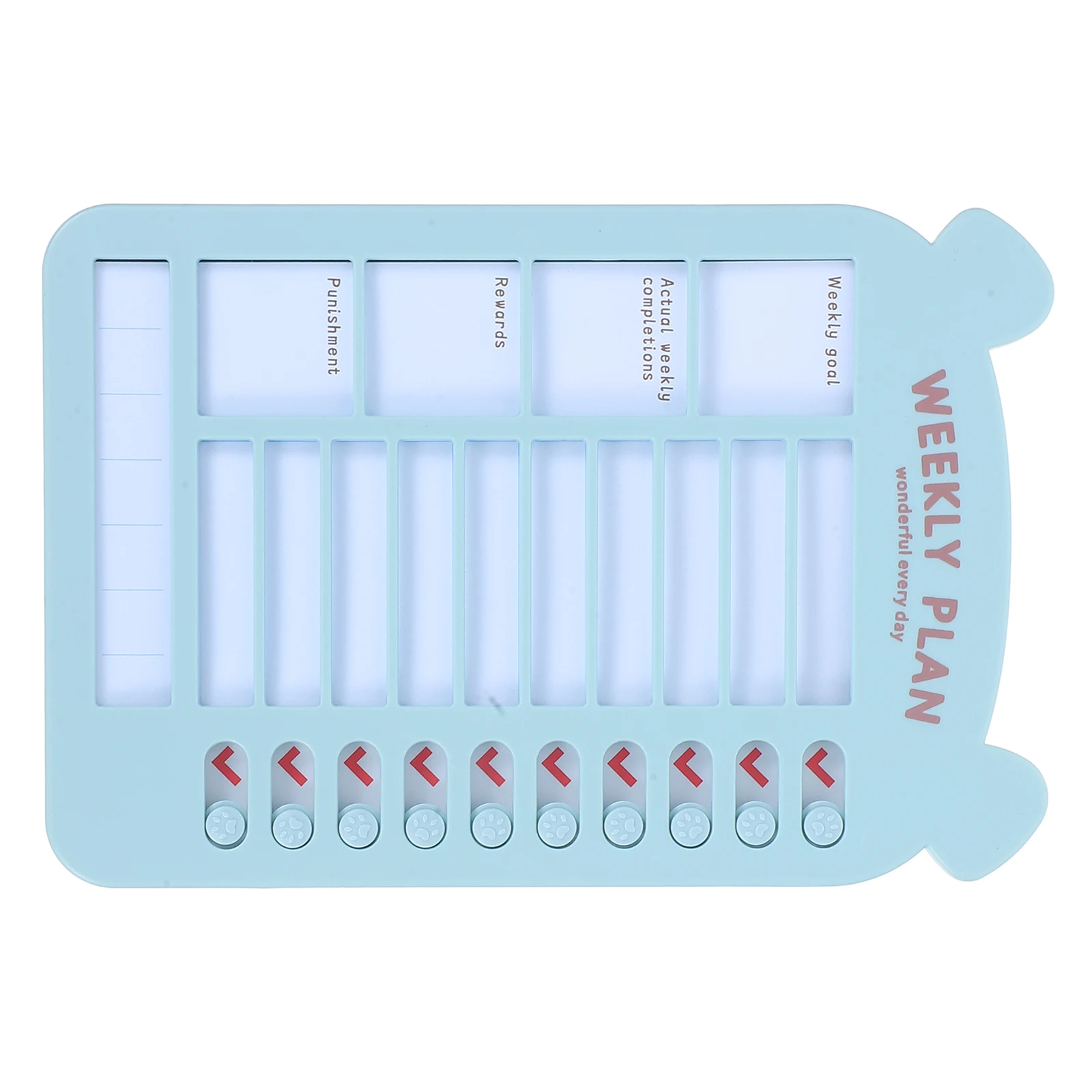 Adjustable Self-Discipline Checker Habit Tracker Board for Kids Daily Routine Planner Schedule Task Organizer Behavior Chart
Adjustable Self-Discipline Checker Habit Tracker Board for Kids Daily Routine Planner Schedule Task Organizer Behavior Chart
