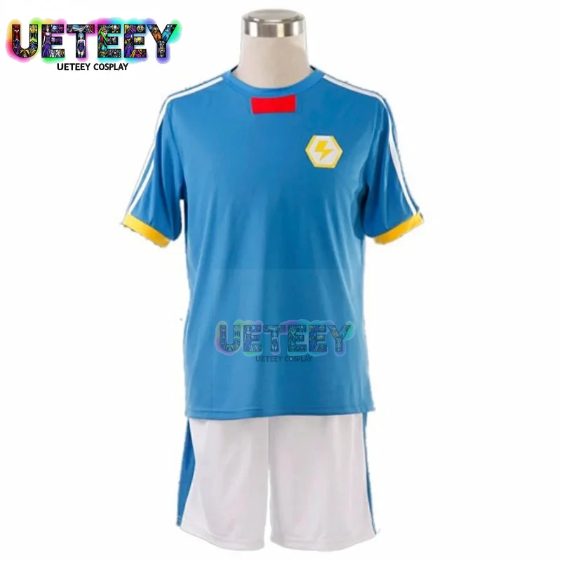 UETEEY Anime Inazuma Eleven Gouenji Shuuya Football Team Halloween Blue Cosplay Costumes
UETEEY Anime Inazuma Eleven Gouenji Shuuya Football Team Halloween Blue Cosplay Costumes