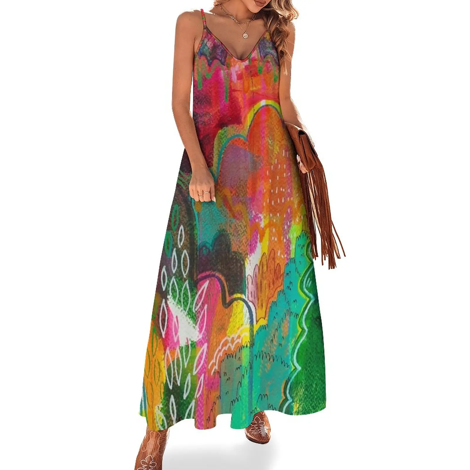 Colorful Landscape Sleeveless Dress dresses for official occasions Casual dresses women clothes
Colorful Landscape Sleeveless Dress dresses for official occasions Casual dresses women clothes