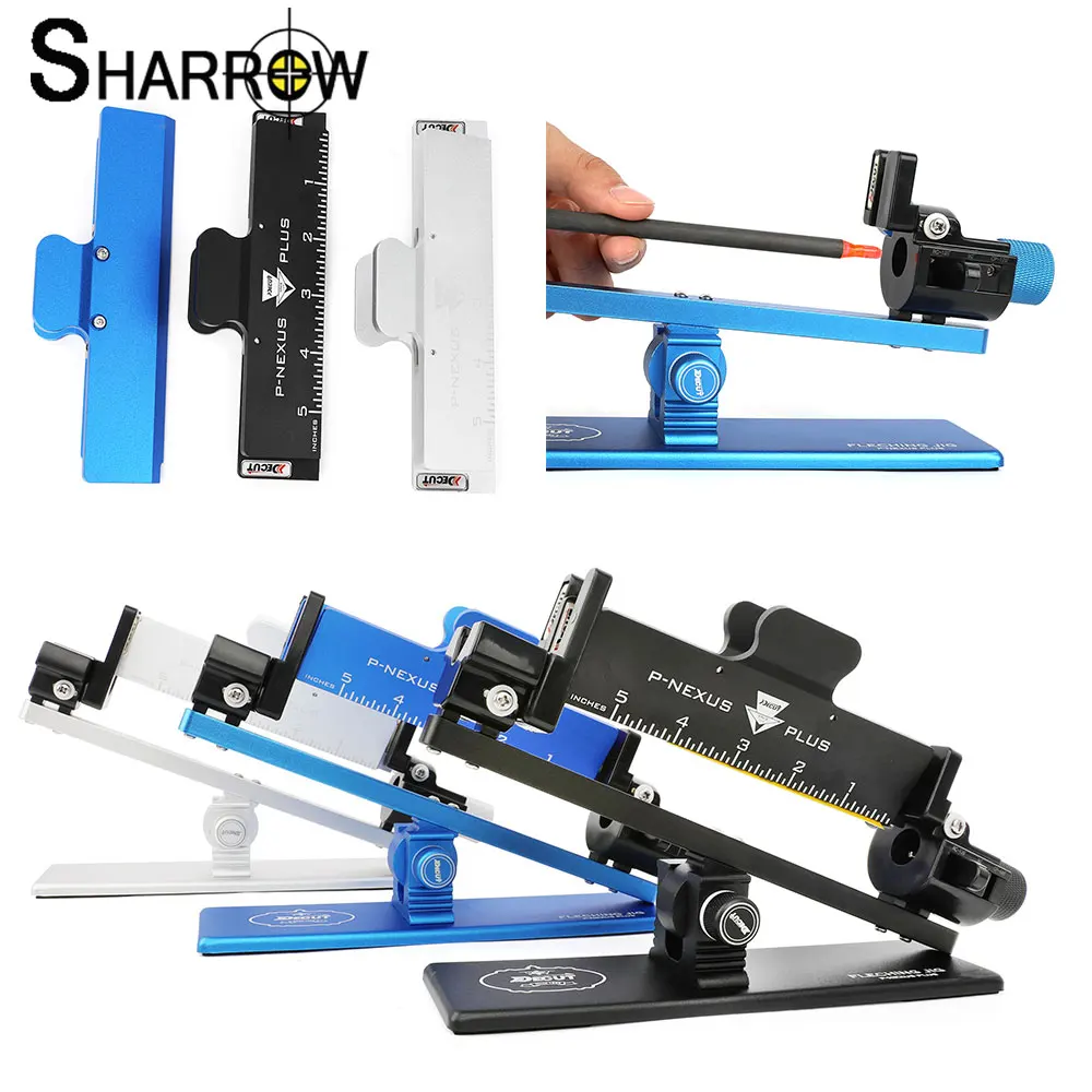 Archery Fletching Jig 90°/120° Adjustable Stick Feather Aluminum +ABS DIY Arrow Vanes for Compound Recurve Bow Hunting Shooting
Archery Fletching Jig 90°/120° Adjustable Stick Feather Aluminum +ABS DIY Arrow Vanes for Compound Recurve Bow Hunting Shooting