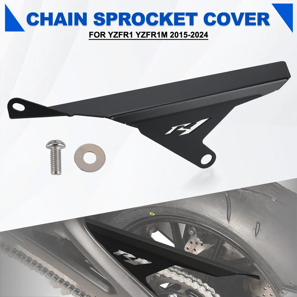 For Yamaha YZF R1 R1M YZFR1 YZFR1M 2015-2022-2023-2024 Motorcycle Chain Guard Protector Decoration Chain Sprocket Frame Cover 
For Yamaha YZF R1 R1M YZFR1 YZFR1M 2015-2022-2023-2024 Motorcycle Chain Guard Protector Decoration Chain Sprocket Frame Cover