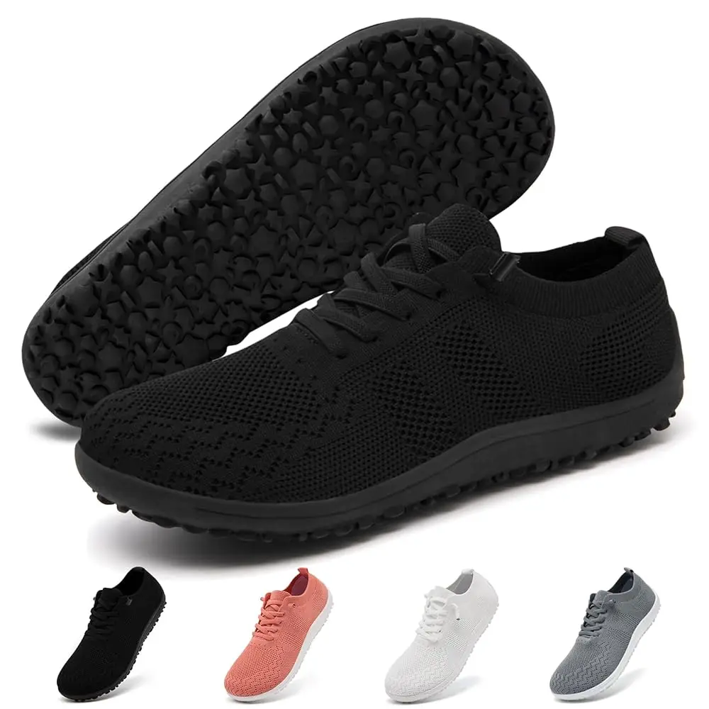 Женские кроссовки Barefoot с широким носком для бега и тенниса, минималистичные, с нулевым перепадом высоты подошвы, нескользящие, дышащие, удобные для тренировок
Женские кроссовки Barefoot с широким носком для бега и тенниса, минималистичные, с нулевым перепадом высоты подошвы, нескользящие, дышащие, удобные для тренировок