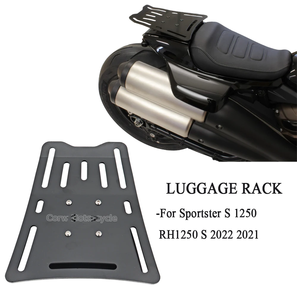 For Sportster S 1250 RH1250 S 2022 2021 Motorcycle Rear Fender Luggage Rack Support Shelf Solo Seat
For Sportster S 1250 RH1250 S 2022 2021 Motorcycle Rear Fender Luggage Rack Support Shelf Solo Seat