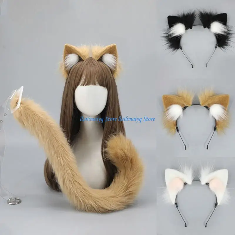 573B Realistic Plush Animal Ear Hairband Costume Headband For Cosplay Enthusiasts Theater Performers And Dressing Up Fun
573B Realistic Plush Animal Ear Hairband Costume Headband For Cosplay Enthusiasts Theater Performers And Dressing Up Fun
