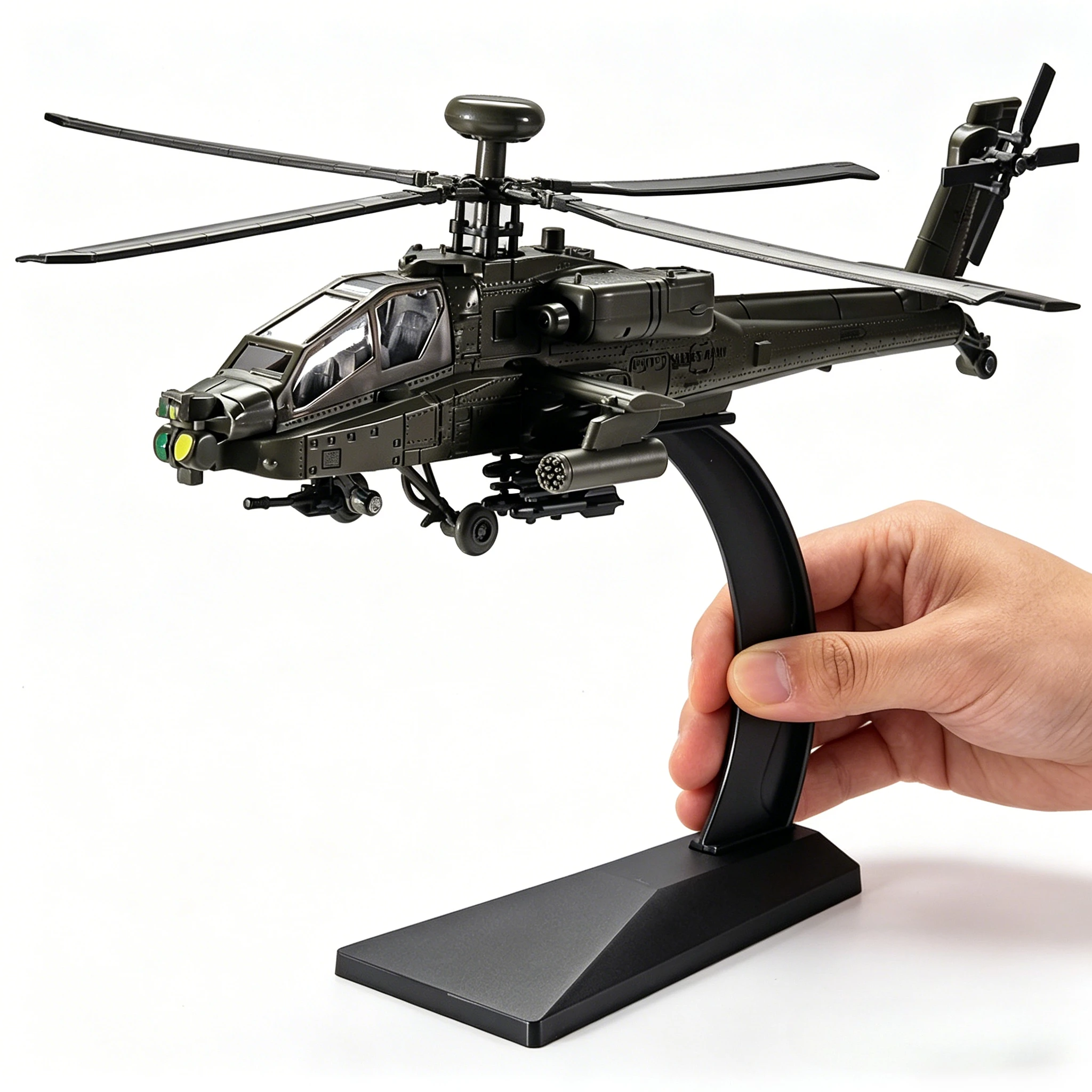 Black Hawk Armed Apache Helicopter and Rescue helicopter model acoustooptic military aircraft model Toy Ornament Gift
Black Hawk Armed Apache Helicopter and Rescue helicopter model acoustooptic military aircraft model Toy Ornament Gift