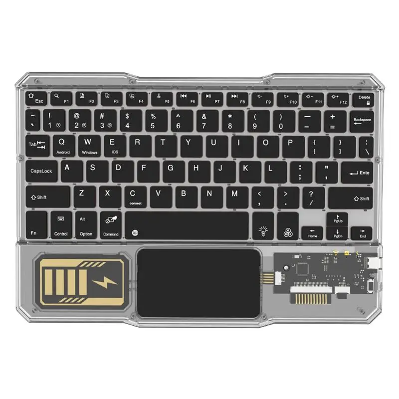Well Made-Luminous Wireless Keyboard Rechargeable Touchpad Keyboard Bluetooth Keypads For Phone PC Tablet Gaming
Well Made-Luminous Wireless Keyboard Rechargeable Touchpad Keyboard Bluetooth Keypads For Phone PC Tablet Gaming