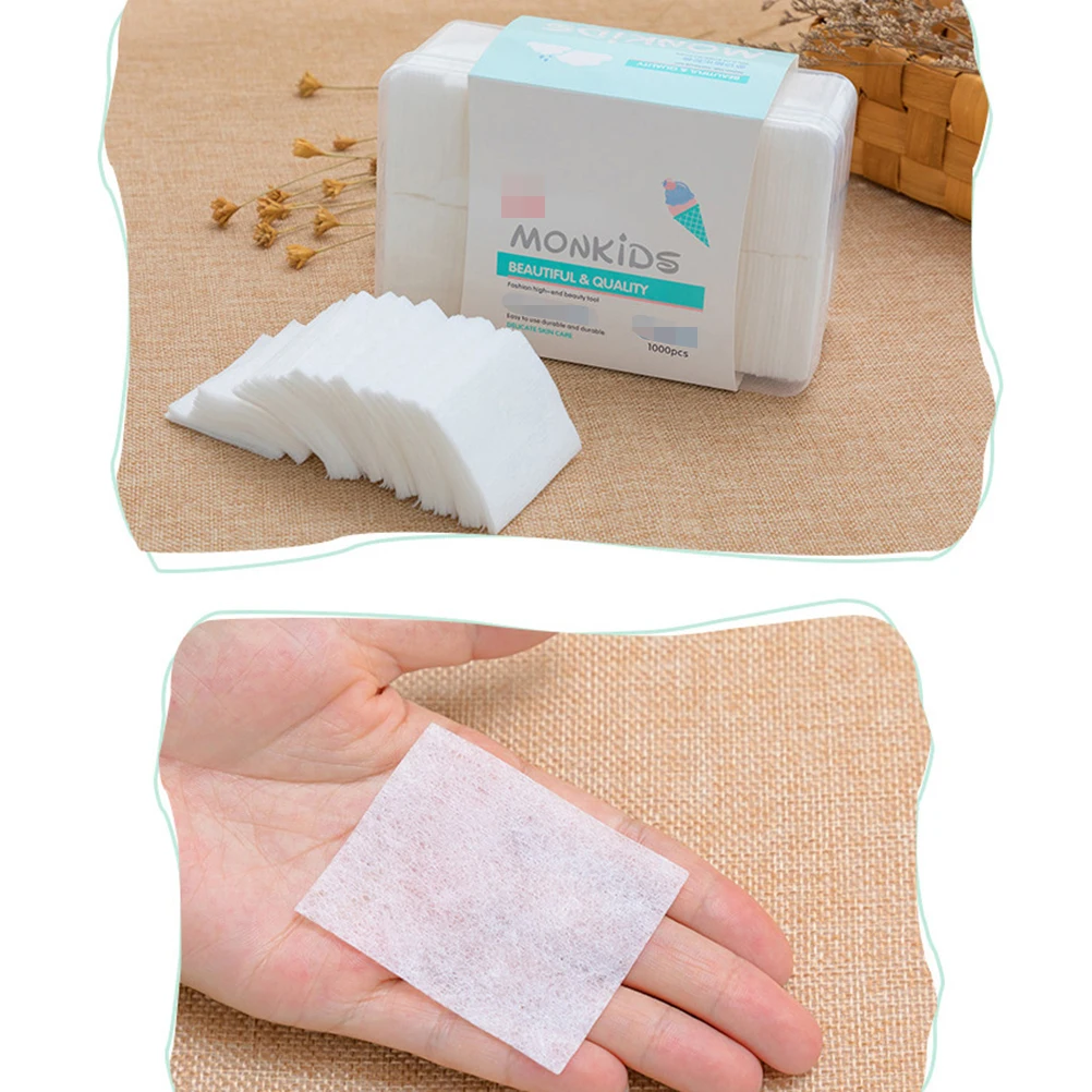 1000 Pcs Non Woven Cotton Makeup Remover Pads Thin Nail Polish Pad Cleansing Eco Friendly Soft Water Absorption Plastic
1000 Pcs Non Woven Cotton Makeup Remover Pads Thin Nail Polish Pad Cleansing Eco Friendly Soft Water Absorption Plastic