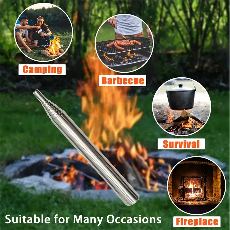 1pc Retractable Straw Outdoor Cooking Survival Blow Fire Stainless Camping Steel Tube Tool Blowpipe Tube Retractable Outdoor
1pc Retractable Straw Outdoor Cooking Survival Blow Fire Stainless Camping Steel Tube Tool Blowpipe Tube Retractable Outdoor