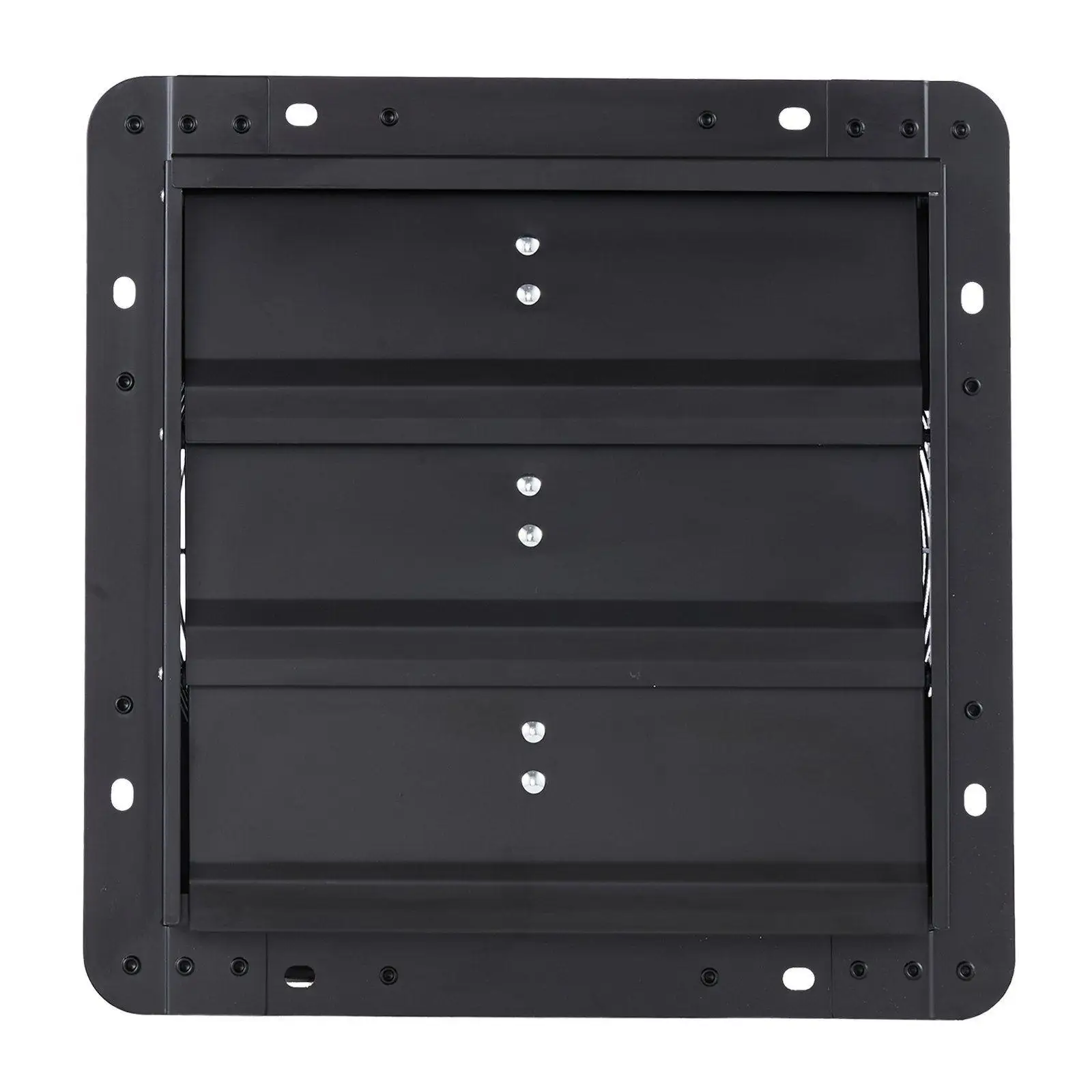 12in 1100CFM Shutter Ventilation Fan Wall Mounted Steel AC Motor Durable Low Noise with Variable Speed Control Black
12in 1100CFM Shutter Ventilation Fan Wall Mounted Steel AC Motor Durable Low Noise with Variable Speed Control Black