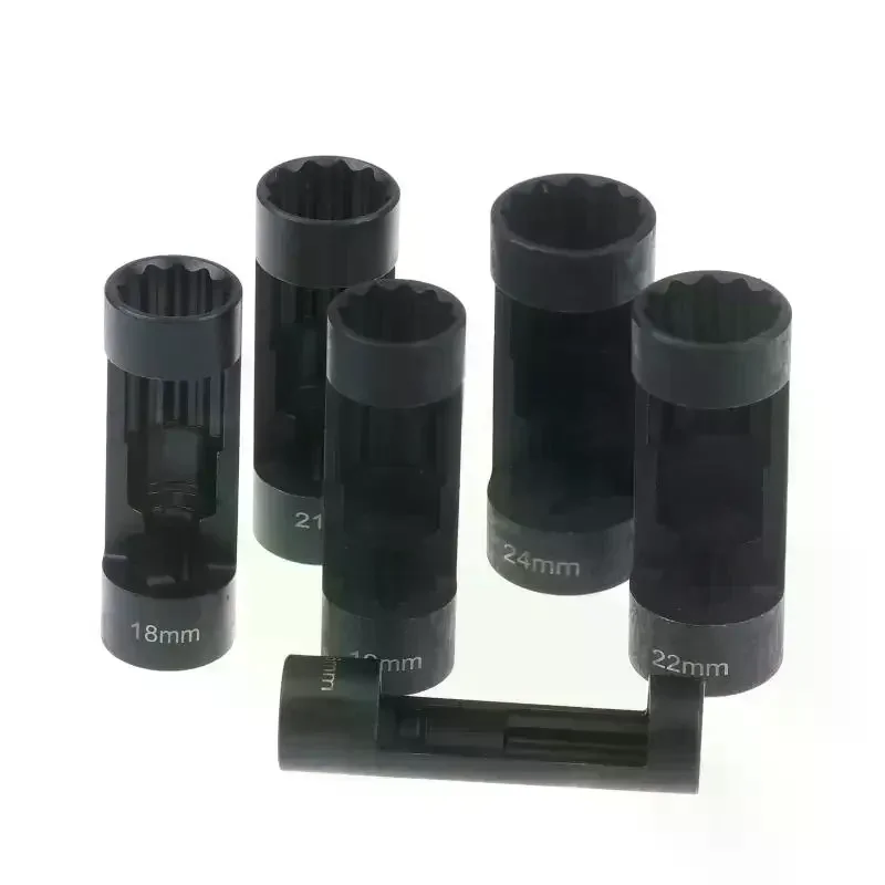 16-24mm Suspension Strut Socket Tool For Removing Locking Strut Nuts 12 Point 1/2" Drive Shock Absorber Socket Car Repair Tool
16-24mm Suspension Strut Socket Tool For Removing Locking Strut Nuts 12 Point 1/2" Drive Shock Absorber Socket Car Repair Tool