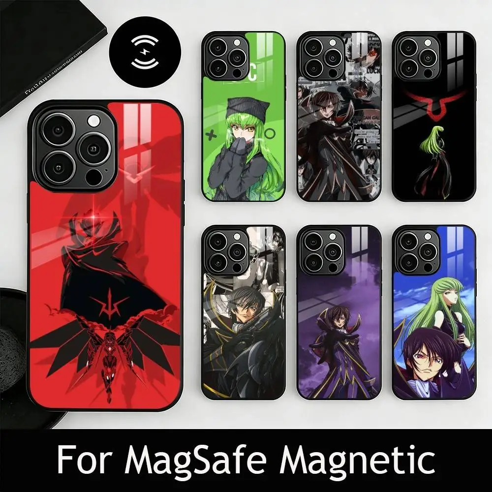 C-Code G-Geass-s Phone Case For iPhone17,16,15,14,13,12,11 Plus,Pro Magnetic For Magsafe Wireless Charging
C-Code G-Geass-s Phone Case For iPhone17,16,15,14,13,12,11 Plus,Pro Magnetic For Magsafe Wireless Charging