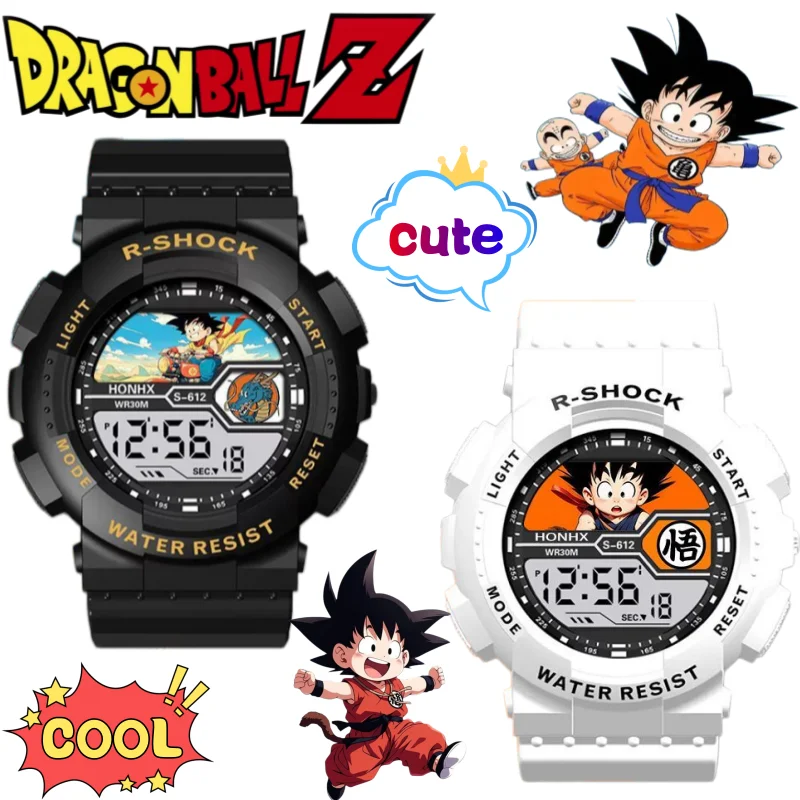 Новые часы Dragon Ball Son Goku с креативным дизайном, стильным аниме-принтом, универсальные, для студентов, спортивные, водонепроницаемые, электронные, в подарок.
Новые часы Dragon Ball Son Goku с креативным дизайном, стильным аниме-принтом, универсальные, для студентов, спортивные, водонепроницаемые, электронные, в подарок.