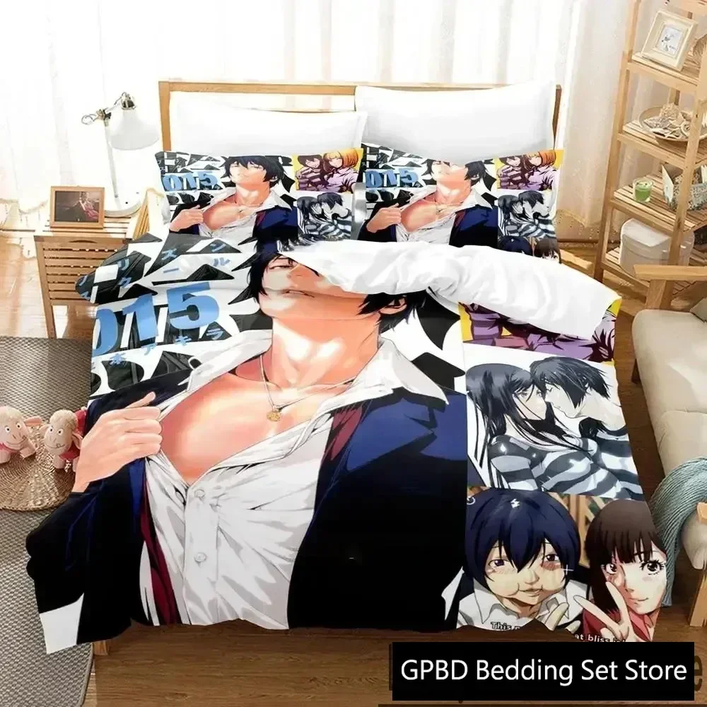 Luxury New 3D Print Prison School Anime Bedding Set Boys Girls Twin Queen King Size Duvet Cover Pillowcase Bed boys Adult
Luxury New 3D Print Prison School Anime Bedding Set Boys Girls Twin Queen King Size Duvet Cover Pillowcase Bed boys Adult