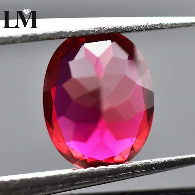 Lab Grown Ruby Pigeon Blood Red Color Oval Shape Hand-cut Gemstone For DIY Jewelry Materials Selectable AGL Certific
Lab Grown Ruby Pigeon Blood Red Color Oval Shape Hand-cut Gemstone For DIY Jewelry Materials Selectable AGL Certific